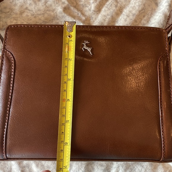 Ashwood crossbody bag brown leather purse  adjustable strap - Picture 6 of 6